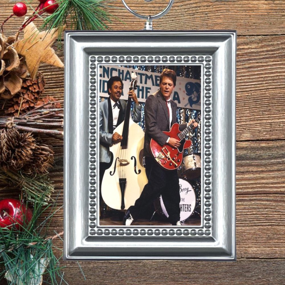 Back To The Future Marty Mcfly‎ Retro Movie Memorabilia Christmas Tree Ornament